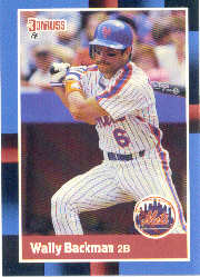 1988 Donruss Baseball Cards    241     Wally Backman
